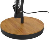 Bureaulamp Unilux Baya led bamboe zwart-2