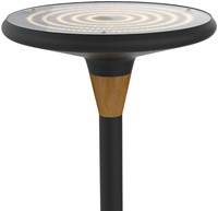 Vloerlamp Unilux Baly led bamboe zwart-3