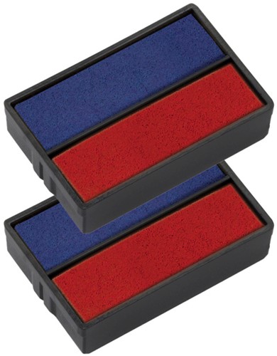Stempelkussen Trodat Printy 6/4850 2 stuks blauw en rood