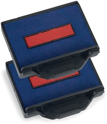 Stempelkussen Trodat Professional 6/50/2 2 stuks blauw en rood