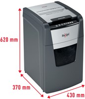 Papiervernietiger Rexel Optimum Auto+ 150X P4 snippers 4x28mm-4