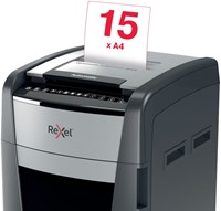 Papiervernietiger Rexel Optimum Auto+ 600X P4 snippers 4x30mm-7