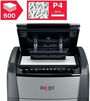 Papiervernietiger Rexel Optimum Auto+ 600X P4 snippers 4x30mm-8