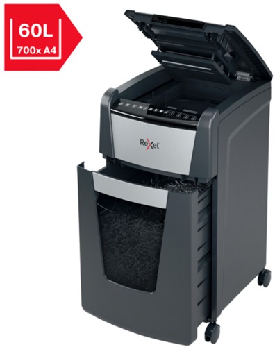 Papiervernietiger Rexel Optimum Auto+ 300M P5 snippers 2x15mm-3