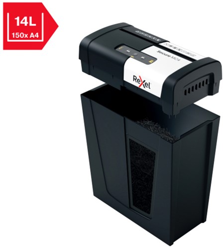 Papiervernietiger Rexel Secure MC4 P5 snippers 2x15mm-2