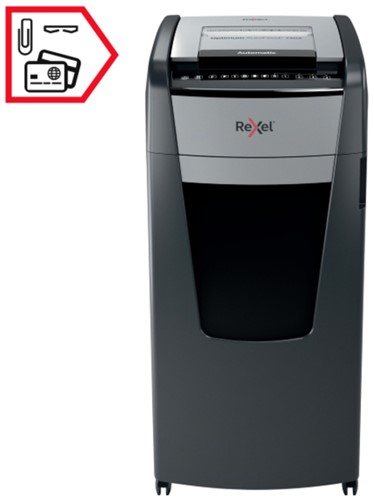 Papiervernietiger Rexel Optimum Auto+ 750X P4 snippers 4x30mm-2