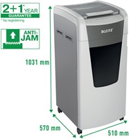 Papiervernietiger Leitz IQ Auto+ Pro 600 P4 snippers 4x28mm-2