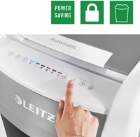 Papiervernietiger Leitz IQ Auto+ Pro 600 P4 snippers 4x28mm-4