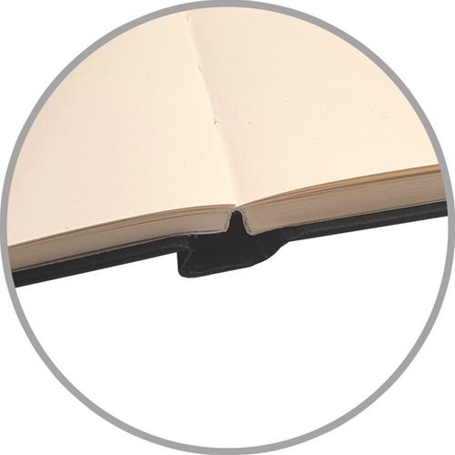 Dummyboek Oxford A5 96 vel 100 gram zwart-2