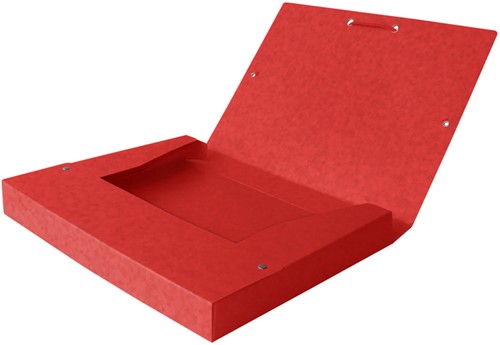 Elastobox Oxford Top File+ A4 40mm rood-3