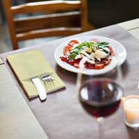 Pochette Tork Linstyle Premium 1-laags 390x390mm crème 509601-2