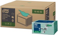 Reinigingsdoek Tork W8 Premium 1-laags 40 vel groen 194550-2