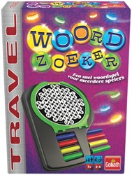 Spel Woordzoeker reiseditie