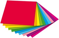 Vouwblaadjes Folia 80gr 15x15cm 50 vel 2-zijdig 10 duo kleuren-1