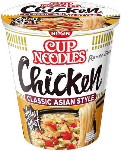 Noodles Nissin tasty chicken cup