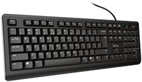 Toetsenbord Trust Primo QWERTY zwart-3