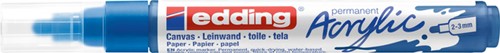 Acrylmarker edding e-5100 medium gentiaanblauw-2