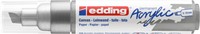 Acrylmarker edding e-5000 breed  zilver-4