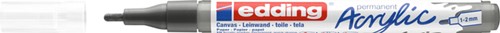 Acrylmarker edding e-5300 fijn antraciet