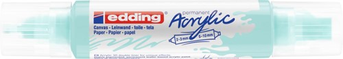 Acrylmarker edding e-5400 3D double liner pastel blauw-3