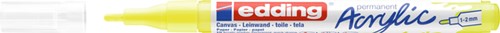 Acrylmarker edding e-5300 fijn neon geel