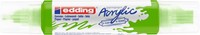 Acrylmarker edding e-5400 3D double liner geelgroen-1
