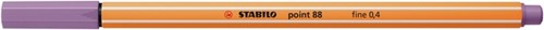 Fineliner STABILO point 88/62 fijn pruimenpaars-2