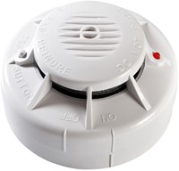 Rookmelder Fito optisch inclusief 3V lithium batterij draadloos koppelbaar