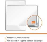 Whiteboard Nobo Premium Plus 60x90cm emaille-15