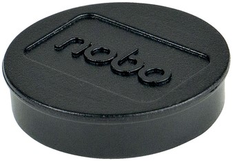 Magneet Nobo 32mm 800gr zwart 10stuks