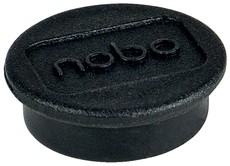 Magneet Nobo 13mm zwart 10 stuks