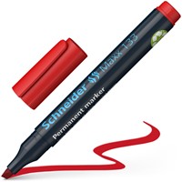 Permanent marker Schneider Maxx 133 schuin 1-4mm assorti 4 stuks-2