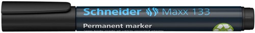 Permanent marker Schneider Maxx 133 schuin 1-4mm zwart-2