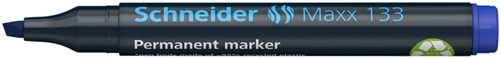 Permanent marker Schneider Maxx 133 schuin 1-4mm blauw-3