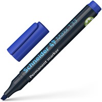 Permanent marker Schneider Maxx 133 schuin 1-4mm blauw-4