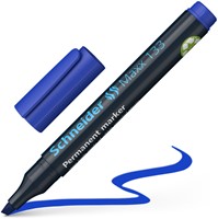 Permanent marker Schneider Maxx 133 schuin 1-4mm blauw-3