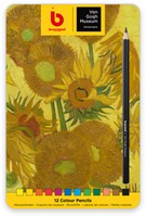 Kleurpotlood Bruynzeel Van Gogh Museum blik à 12 kleuren