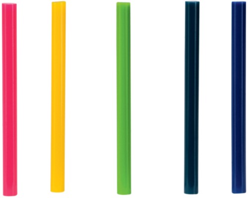 Lijmpatroon Rapid 7mm 5 kleuren assorti 36 stuks-2