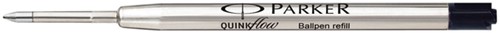 Balpenvulling Parker Quinkflow medium zwart blister à 3 stuks-3