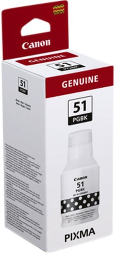 Navulinkt Canon GI-51 zwart