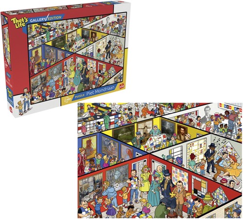 That's Life Gallery edition: Piet Mondriaan 1000st-3