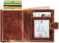 Kaarthouder Maverick The Origingal super compact RFID leer bruin-2