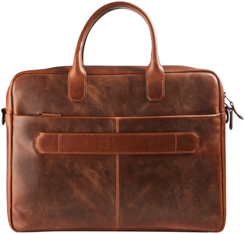Businesstas Maverick The Original met laptopvak 15.6" leer bruin-3