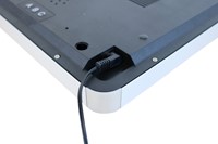 Wandklok Unilux Flo led 28cmx28cm-3