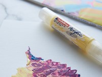 Olie- en Acrylblok edding 30010 A3 10 vel 300 gram wit-2