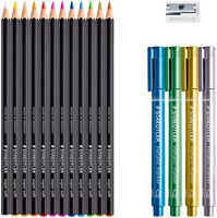 Kleurpotlood Staedtler Design Journey Black & White 17-delig-2