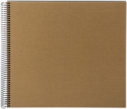 Spiraalalbum Bella Vista coffee bronze
