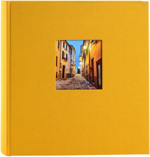 Fotoplakalbum Bella Vista geel