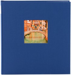 Fotoplakalbum Bella Vista blauw