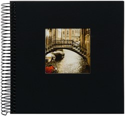 Spiraalalbum Bella Vista black